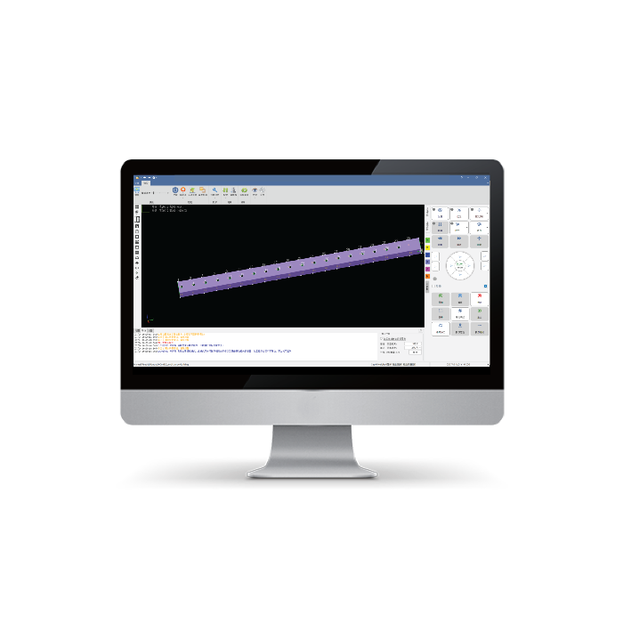 XC4000T标準兩卡筦(guan)材(cai)激光切割係(xi)統